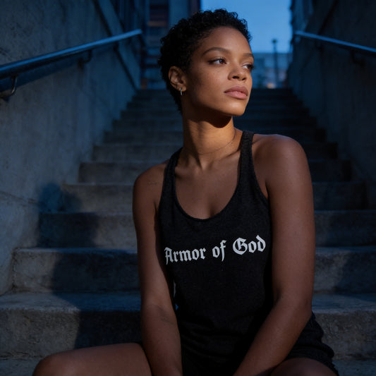 Armor of God Faith Tank Top – Ephesians 6:10-18 Athletic Wear