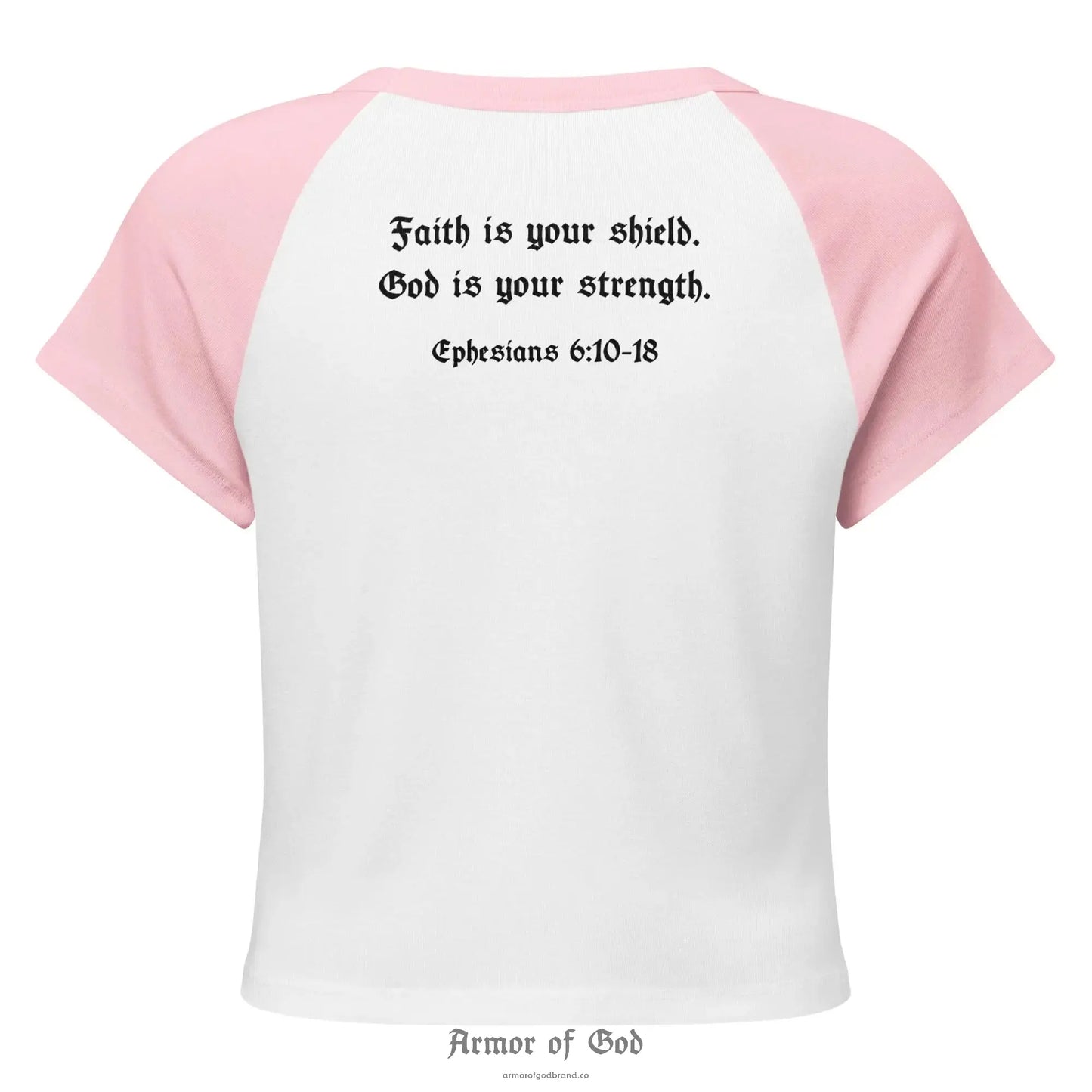 Armor of God Raglan T-Shirt - Ephesians 6:10-18