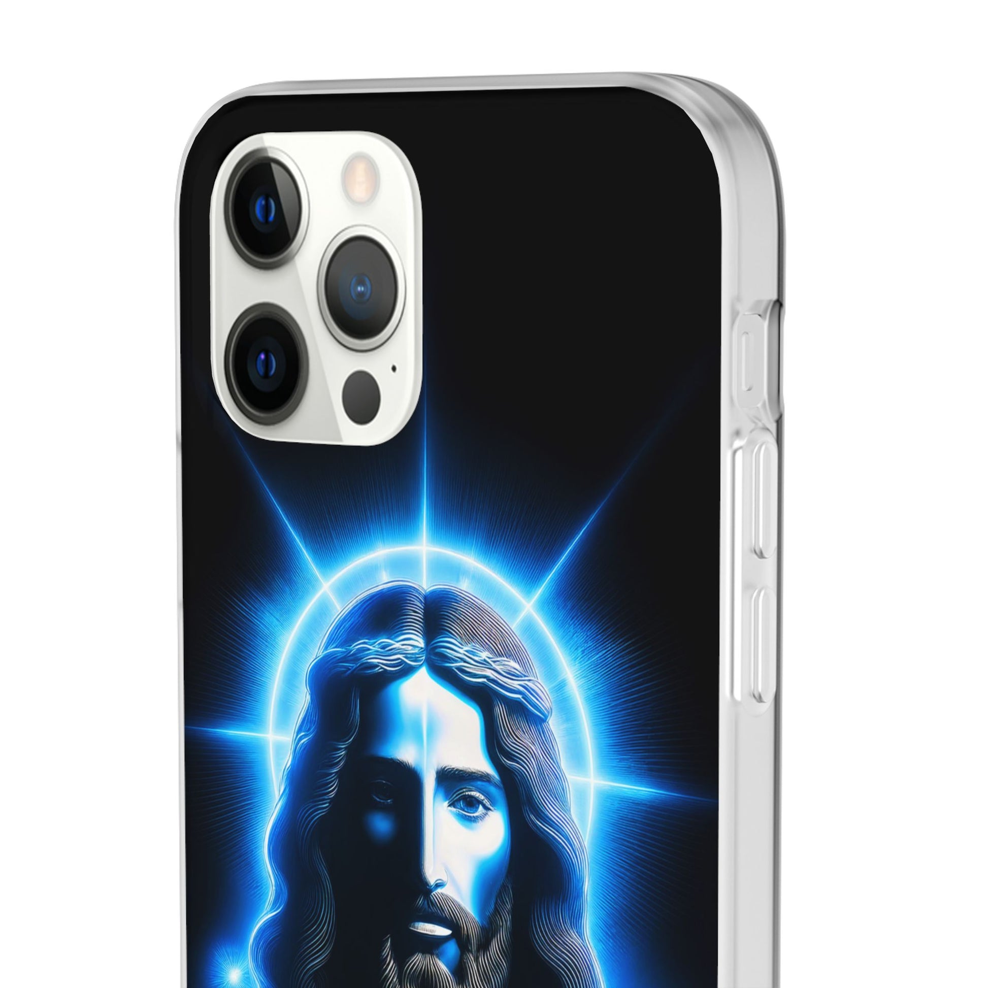 Glowing Jesus Majesty iPhone Case