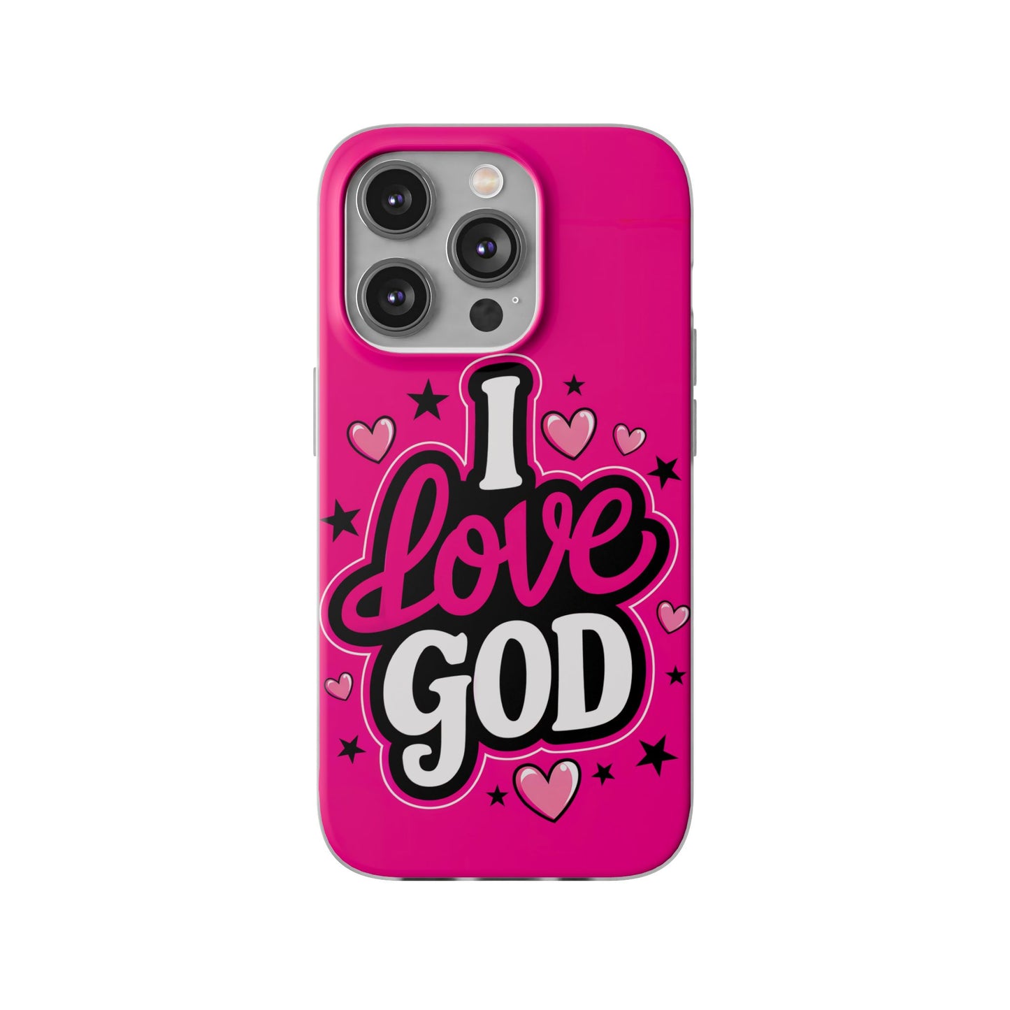 I Love God iPhone Case