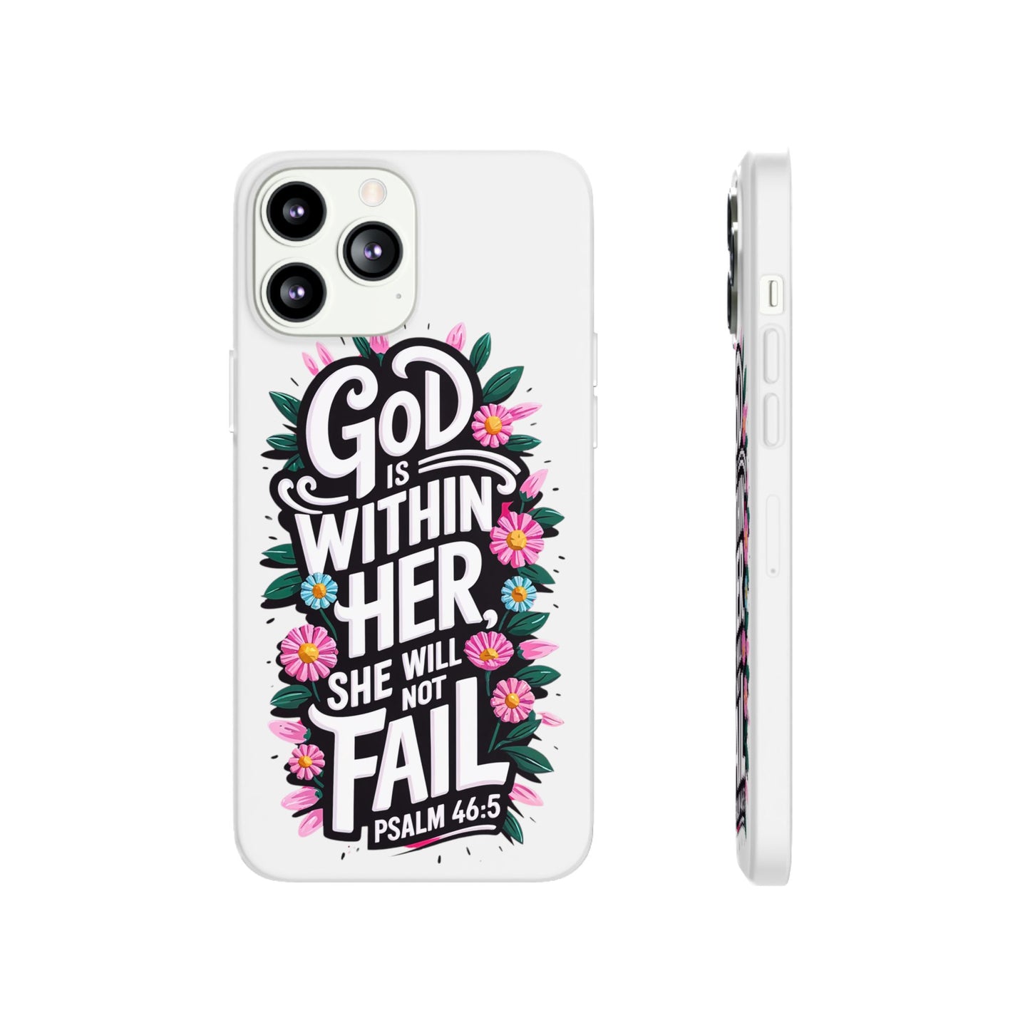 God is Within Her iPhone Case Transparent