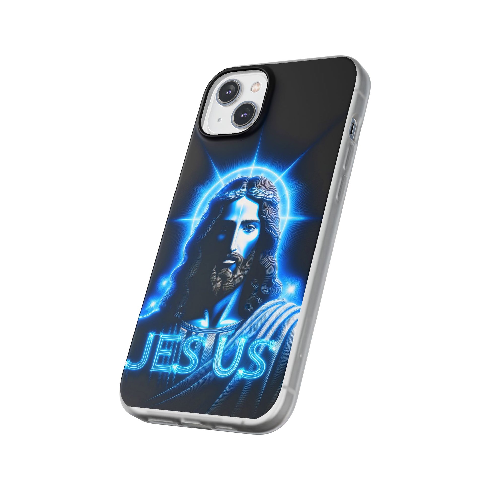 Glowing Jesus Majesty iPhone Case