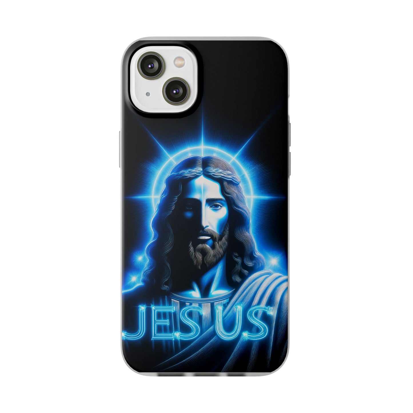 Glowing Jesus Majesty iPhone Case