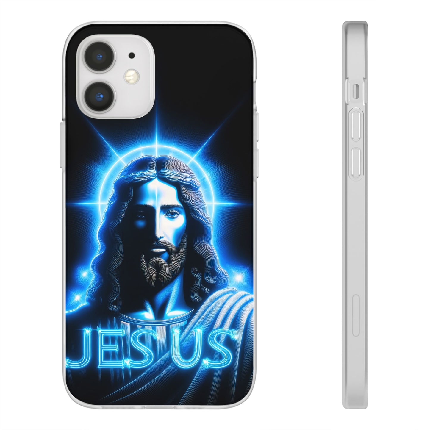 Glowing Jesus Majesty iPhone Case