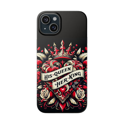 His Queen, Her King iPhone Case