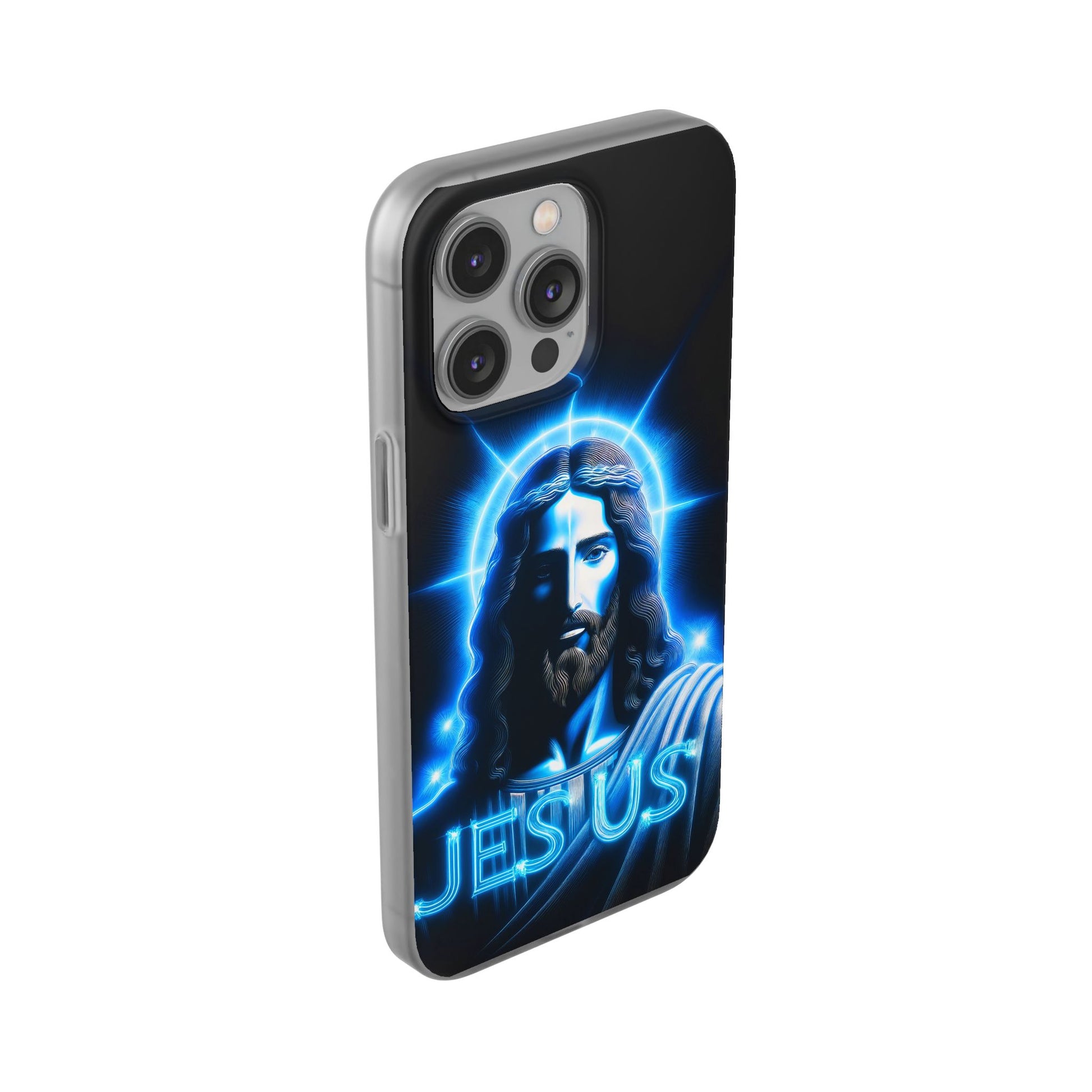 Glowing Jesus Majesty iPhone Case