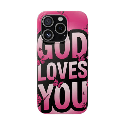 God Loves You iPhone Case