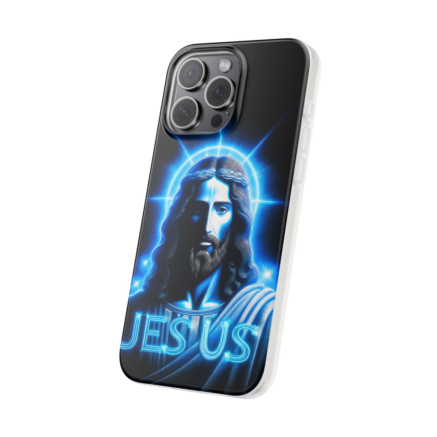 Glowing Jesus Majesty iPhone Case