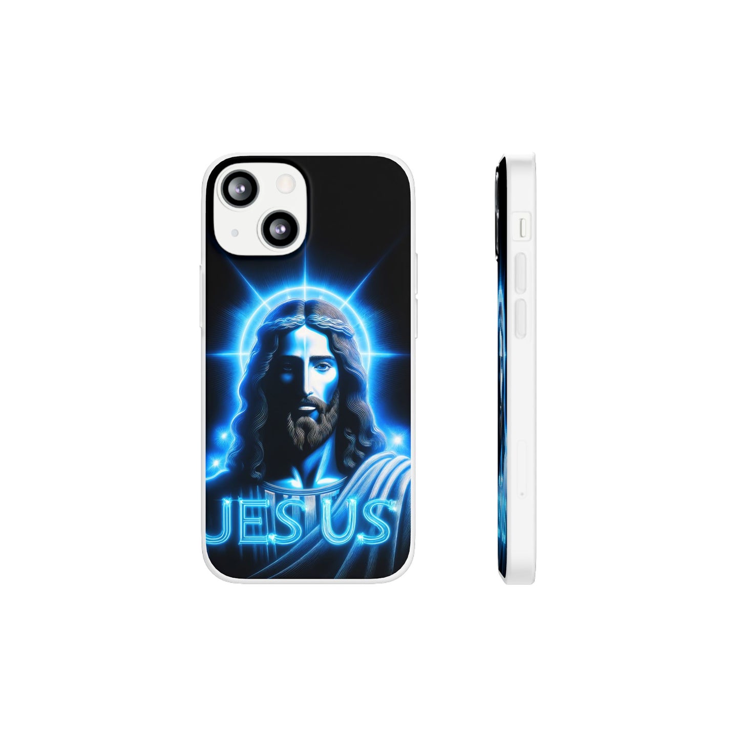 Glowing Jesus Majesty iPhone Case