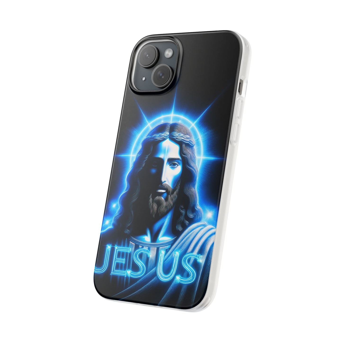 Glowing Jesus Majesty iPhone Case