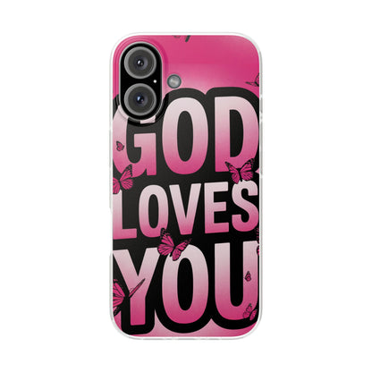 God Loves You iPhone Case