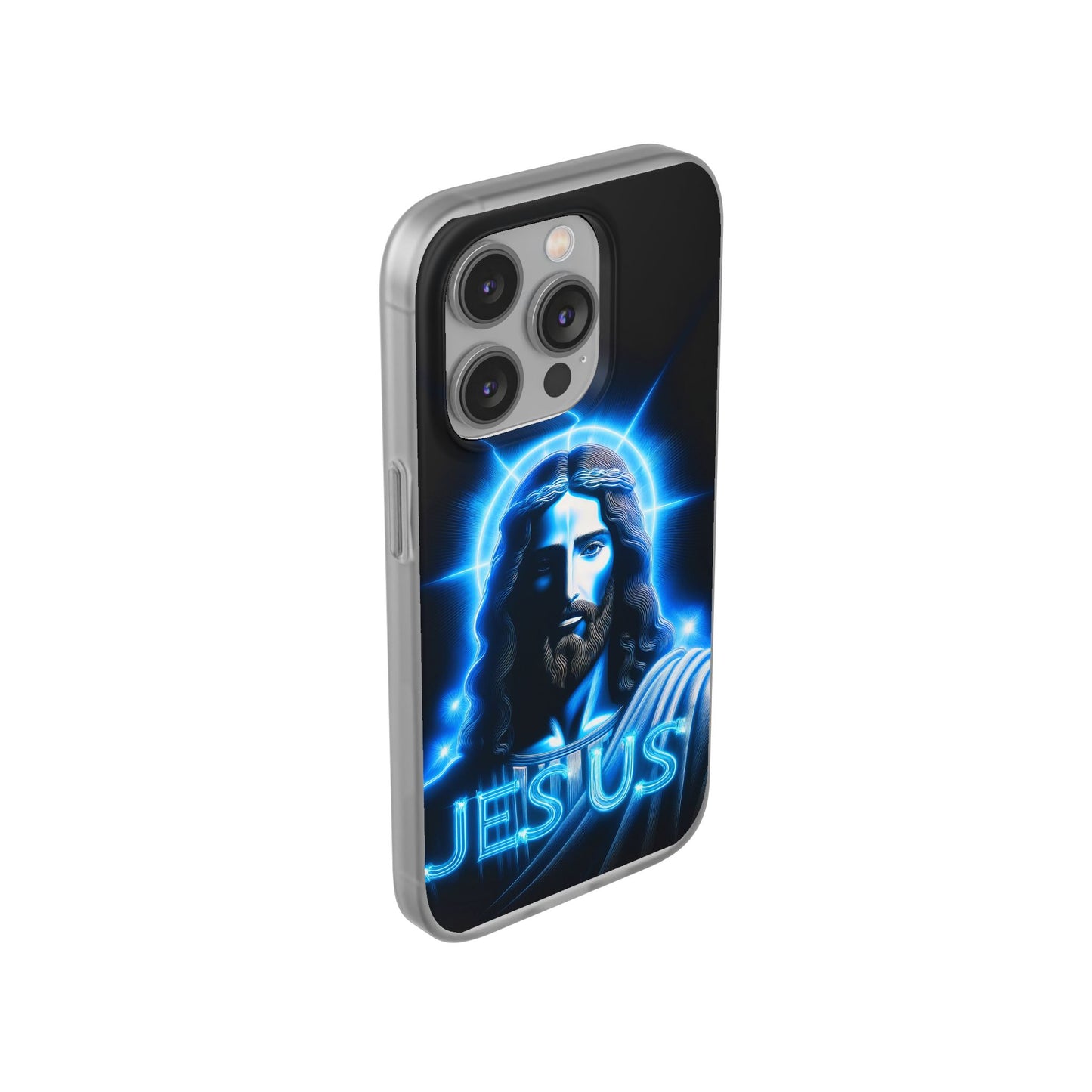 Glowing Jesus Majesty iPhone Case