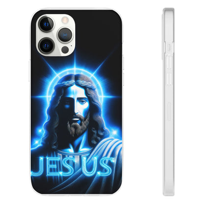 Glowing Jesus Majesty iPhone Case