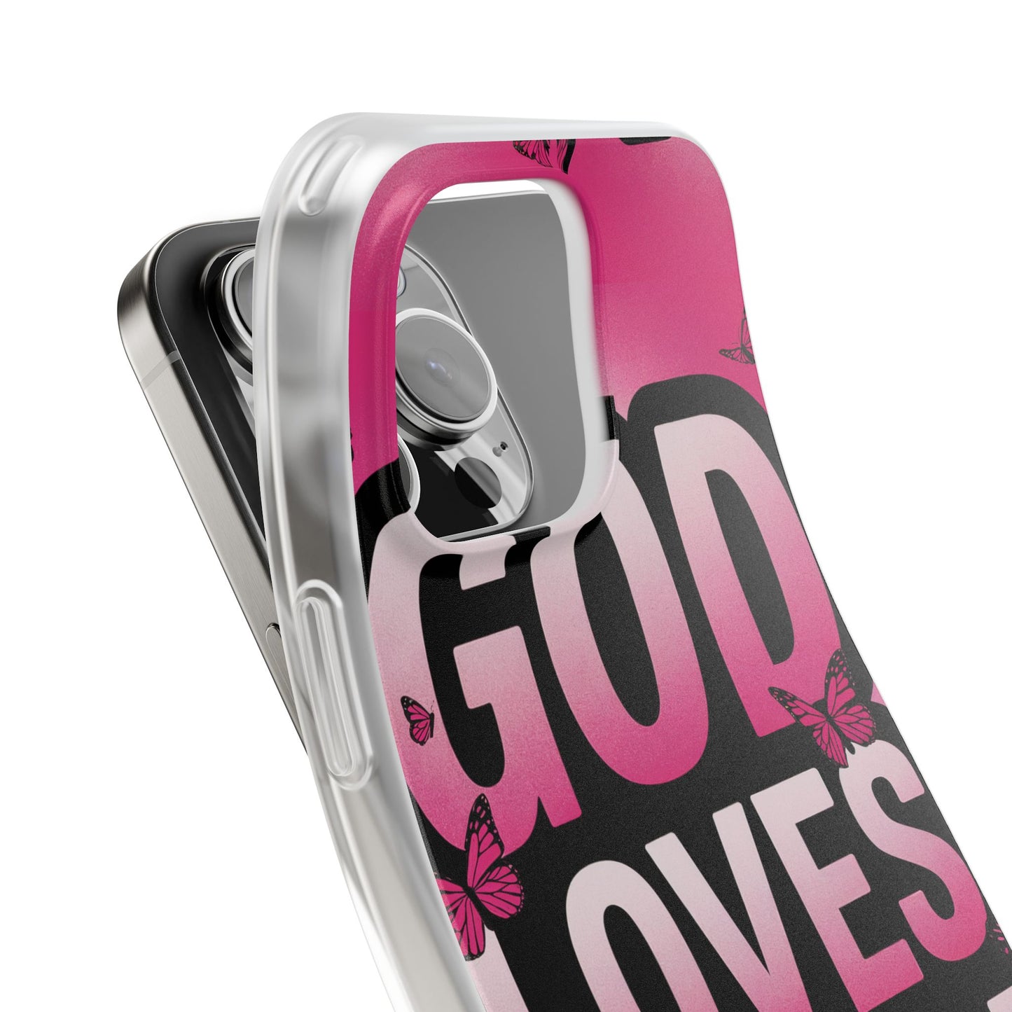 God Loves You iPhone Case