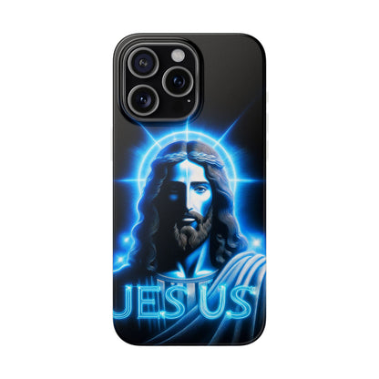 Glowing Jesus Majesty iPhone Case