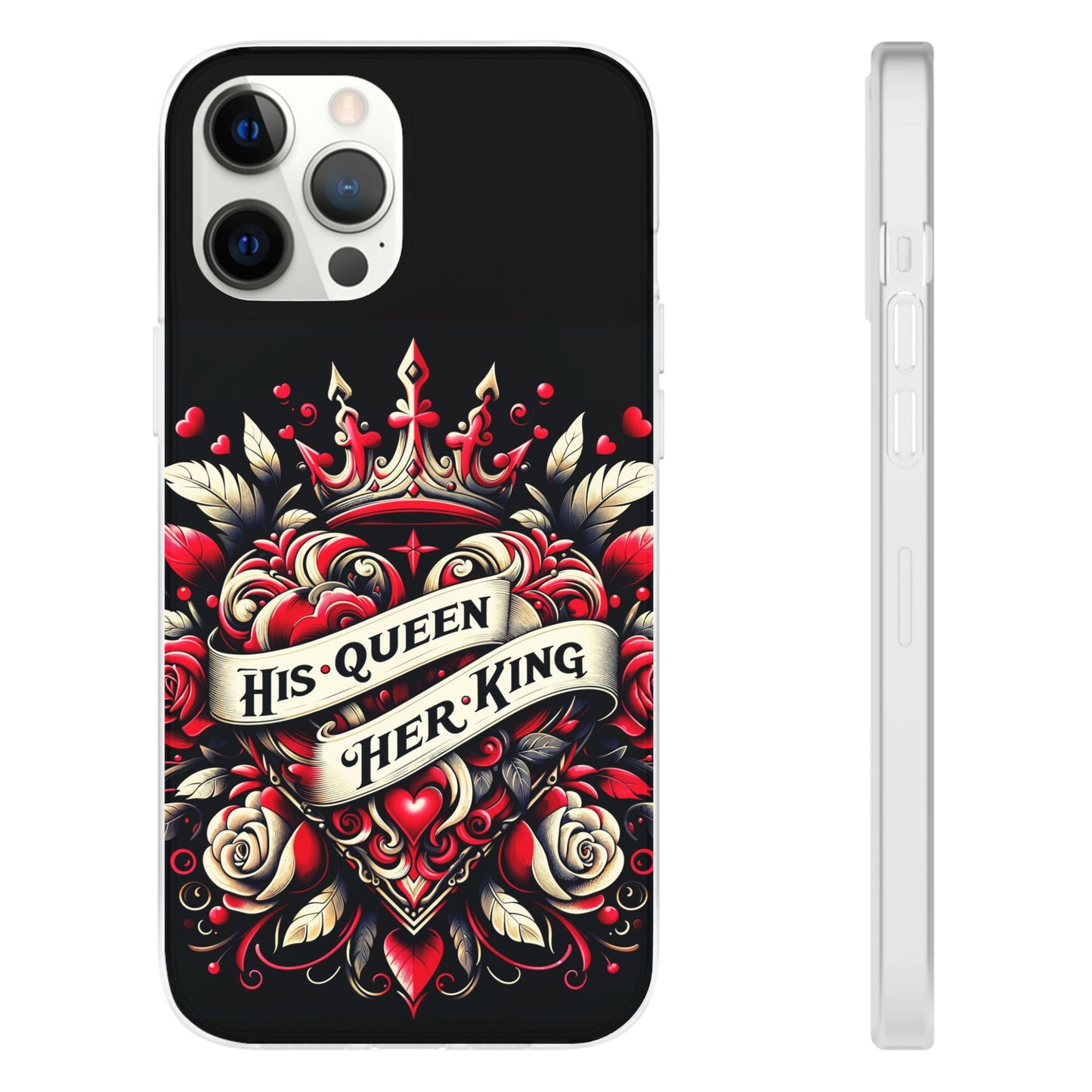 His Queen, Her King iPhone Case