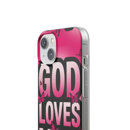 God Loves You iPhone Case