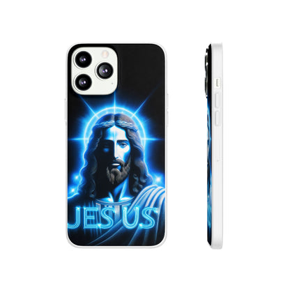 Glowing Jesus Majesty iPhone Case