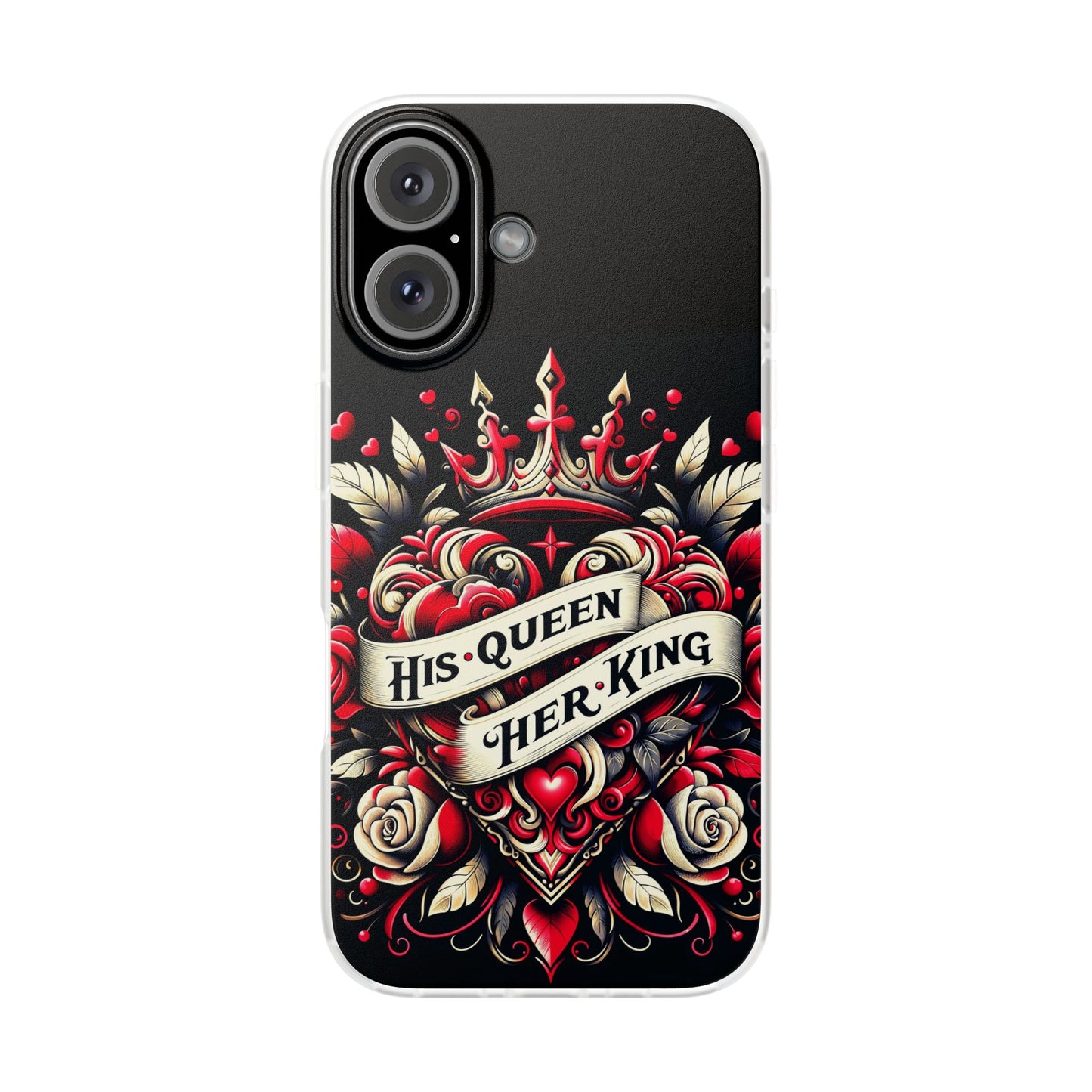 His Queen, Her King iPhone Case