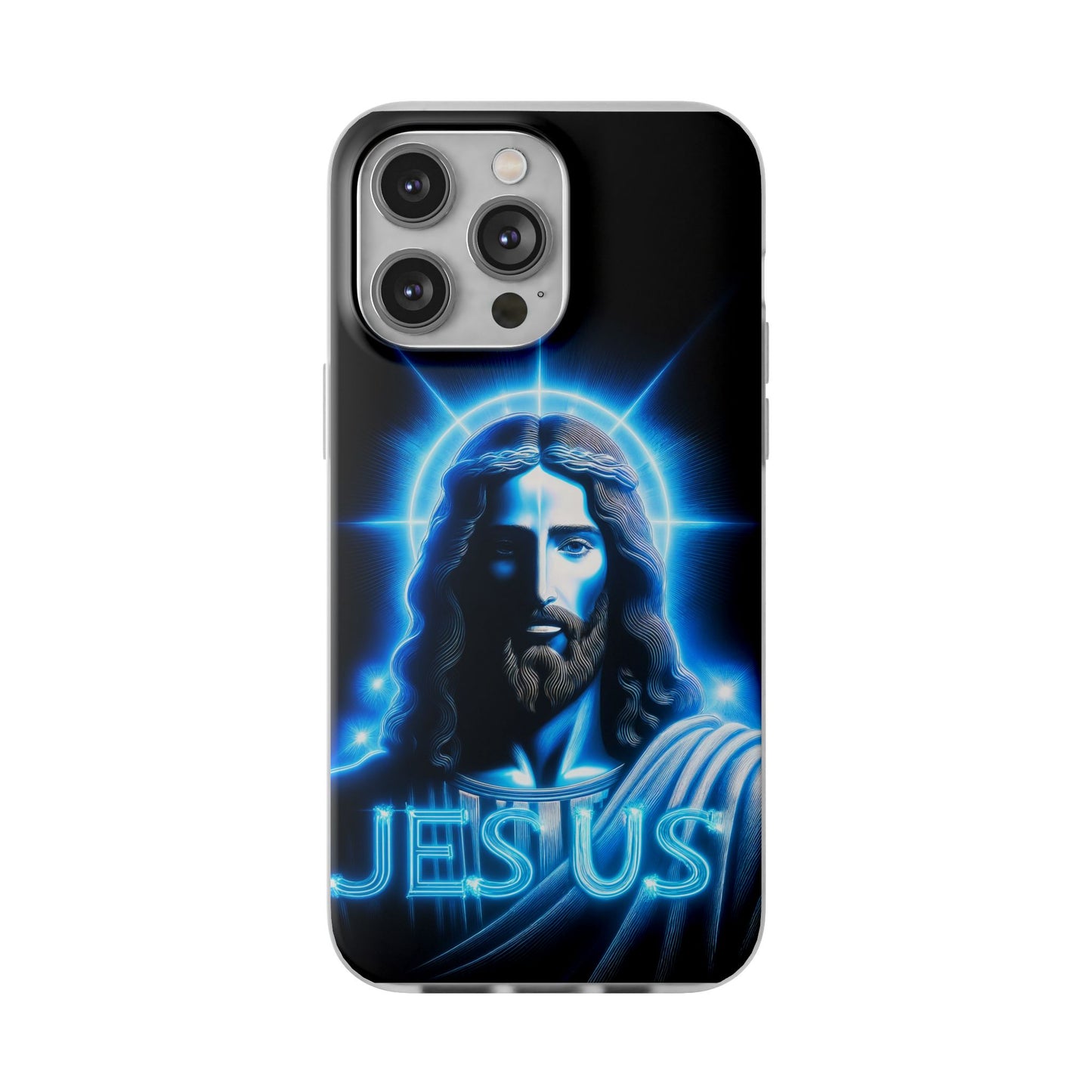 Glowing Jesus Majesty iPhone Case