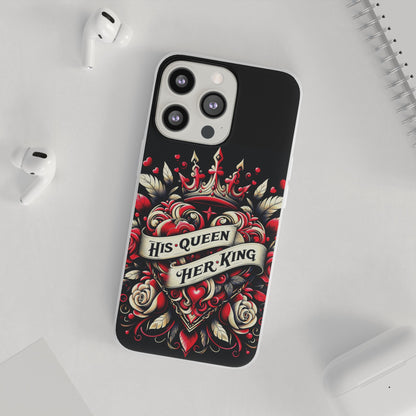 His Queen, Her King iPhone Case