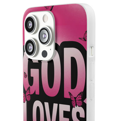 God Loves You iPhone Case