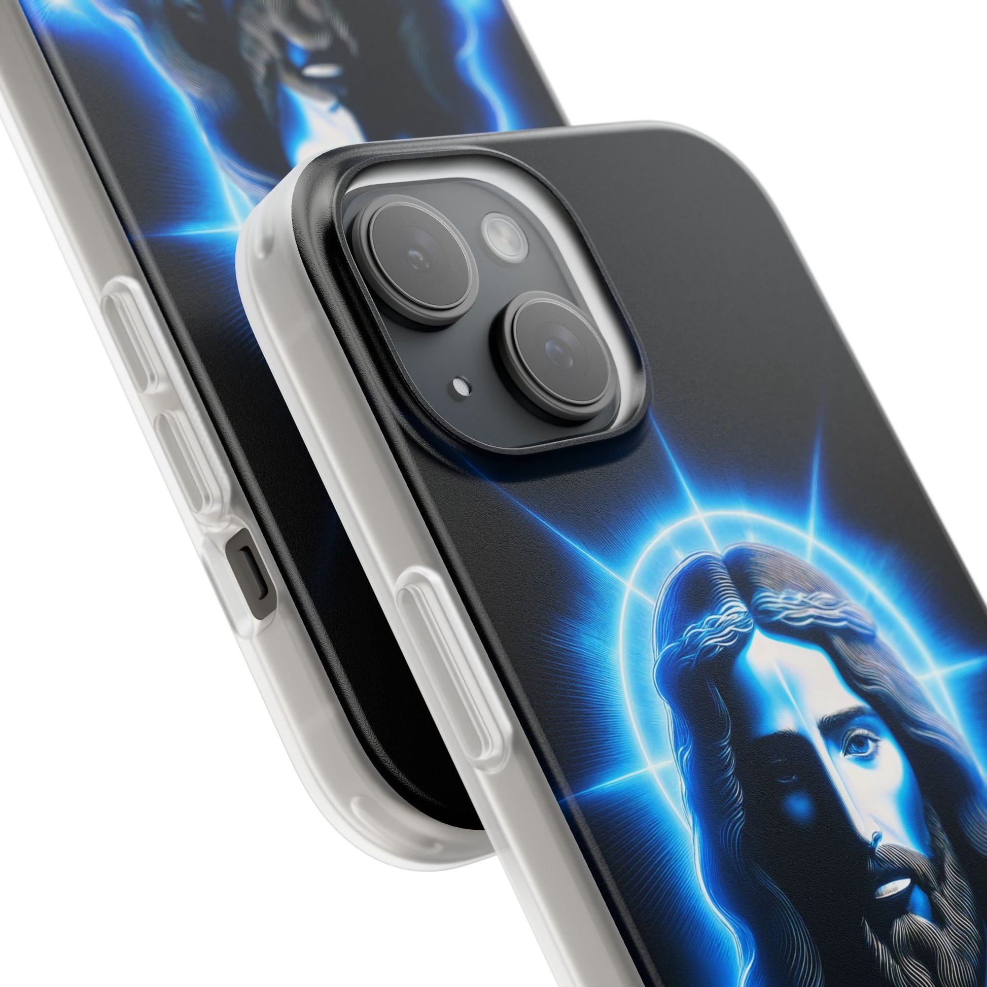 Glowing Jesus Majesty iPhone Case