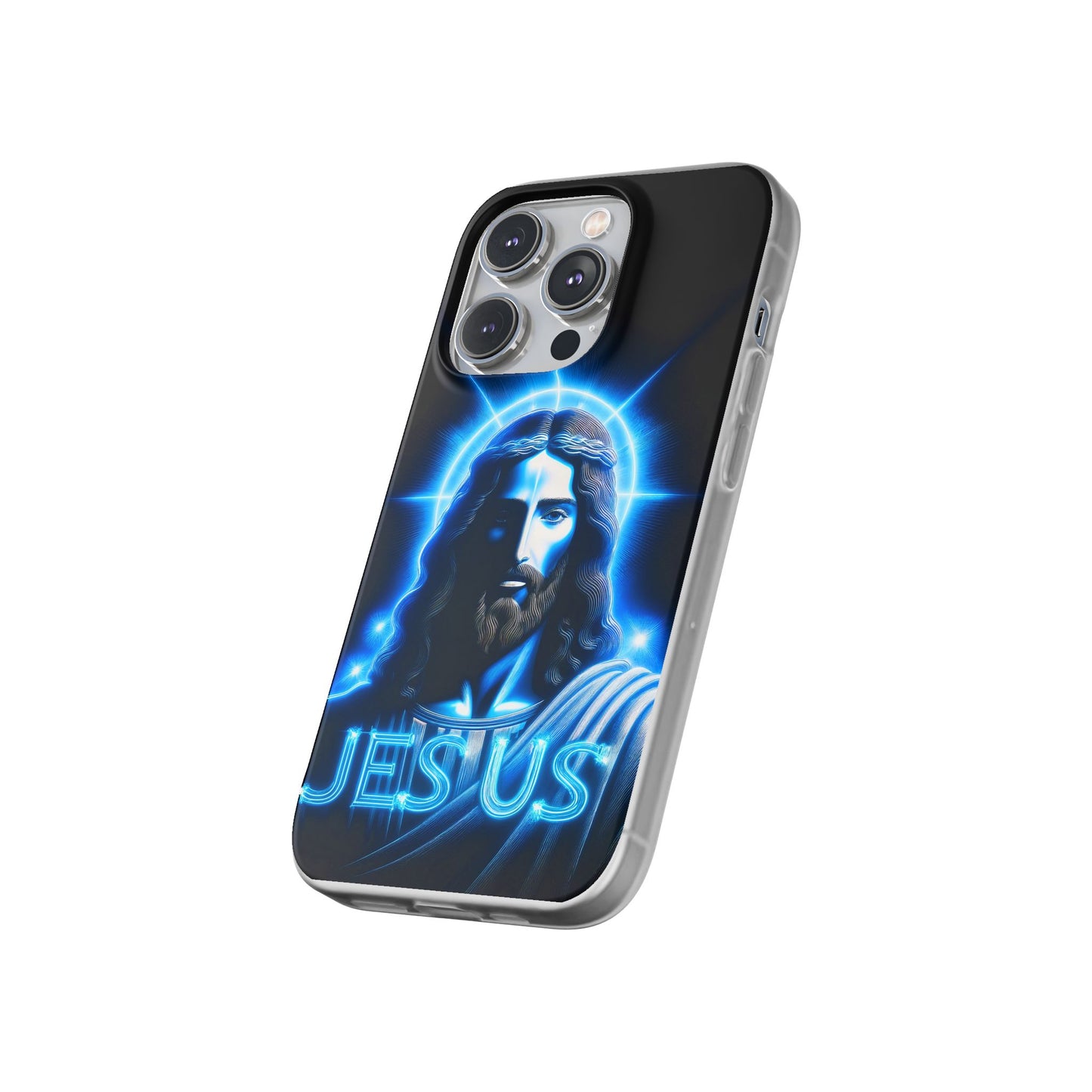 Glowing Jesus Majesty iPhone Case