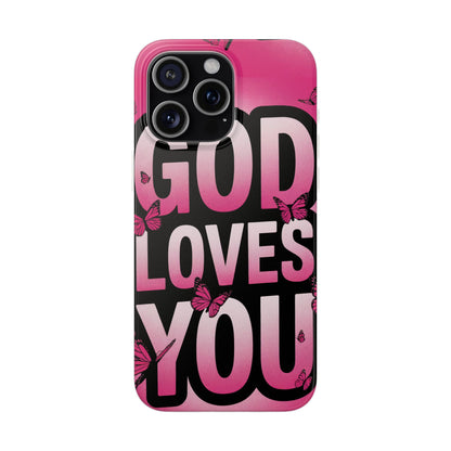 God Loves You iPhone Case