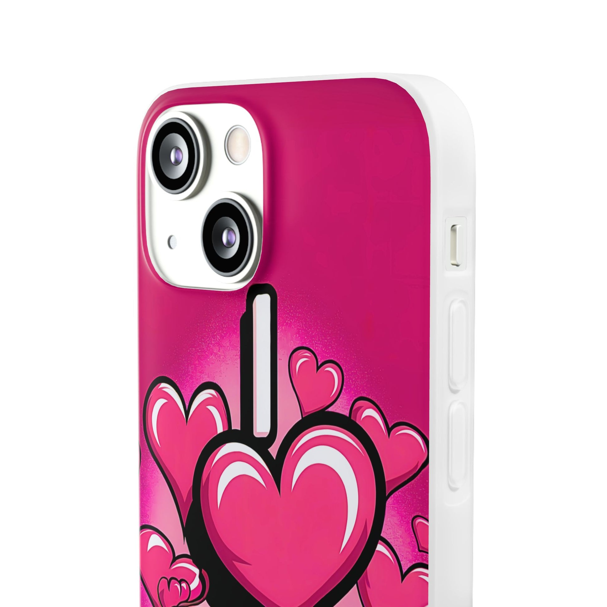 I Love Jesus Hearts iPhone Case