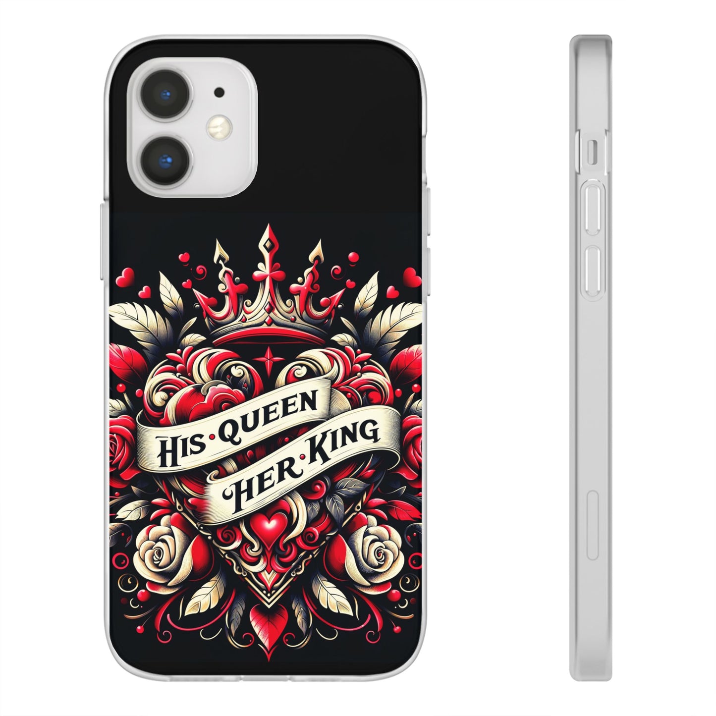 His Queen, Her King iPhone Case