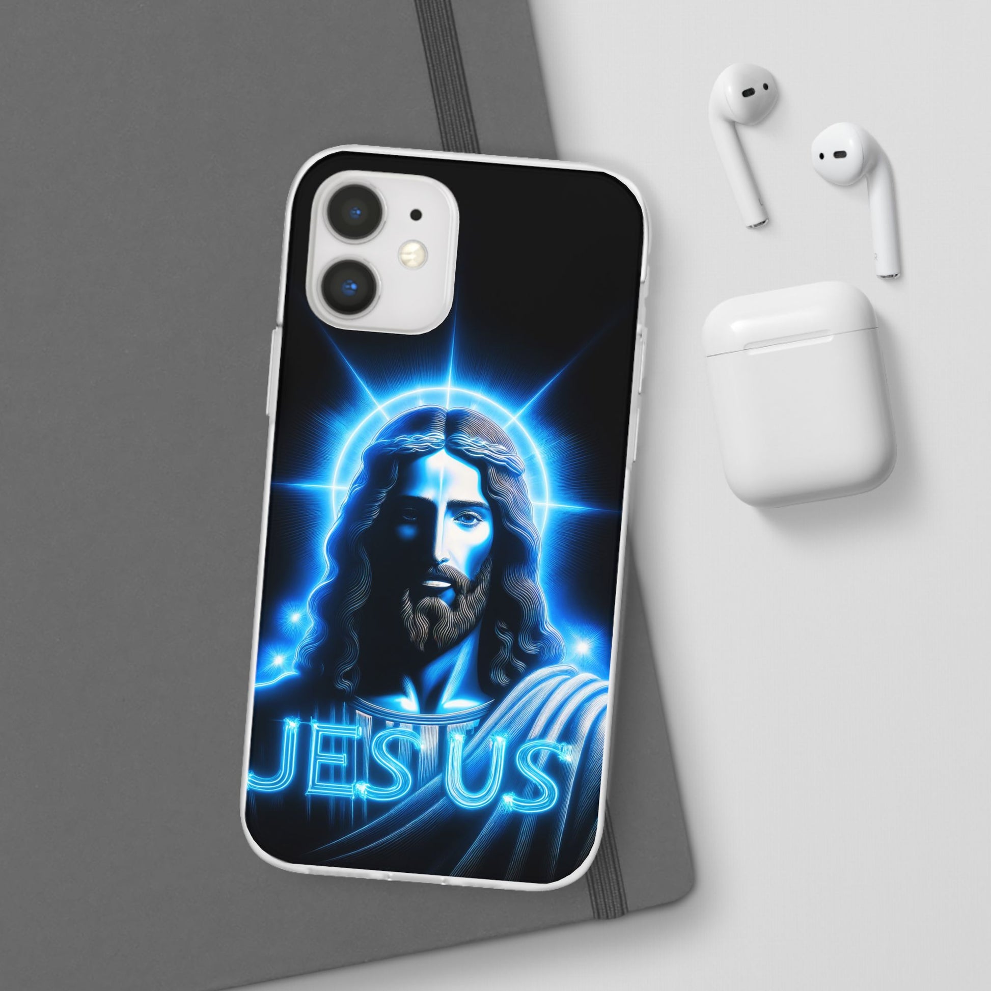 Glowing Jesus Majesty iPhone Case