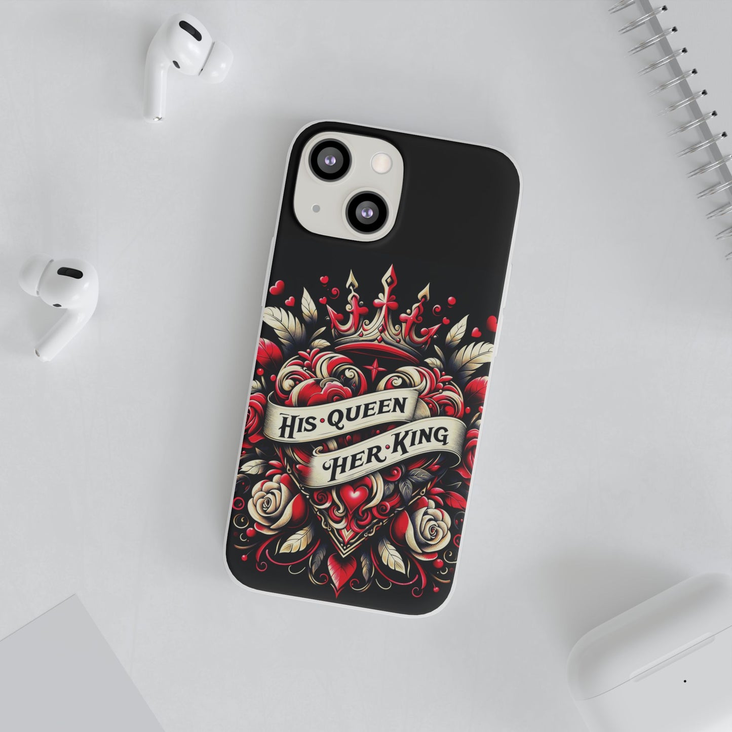 His Queen, Her King iPhone Case