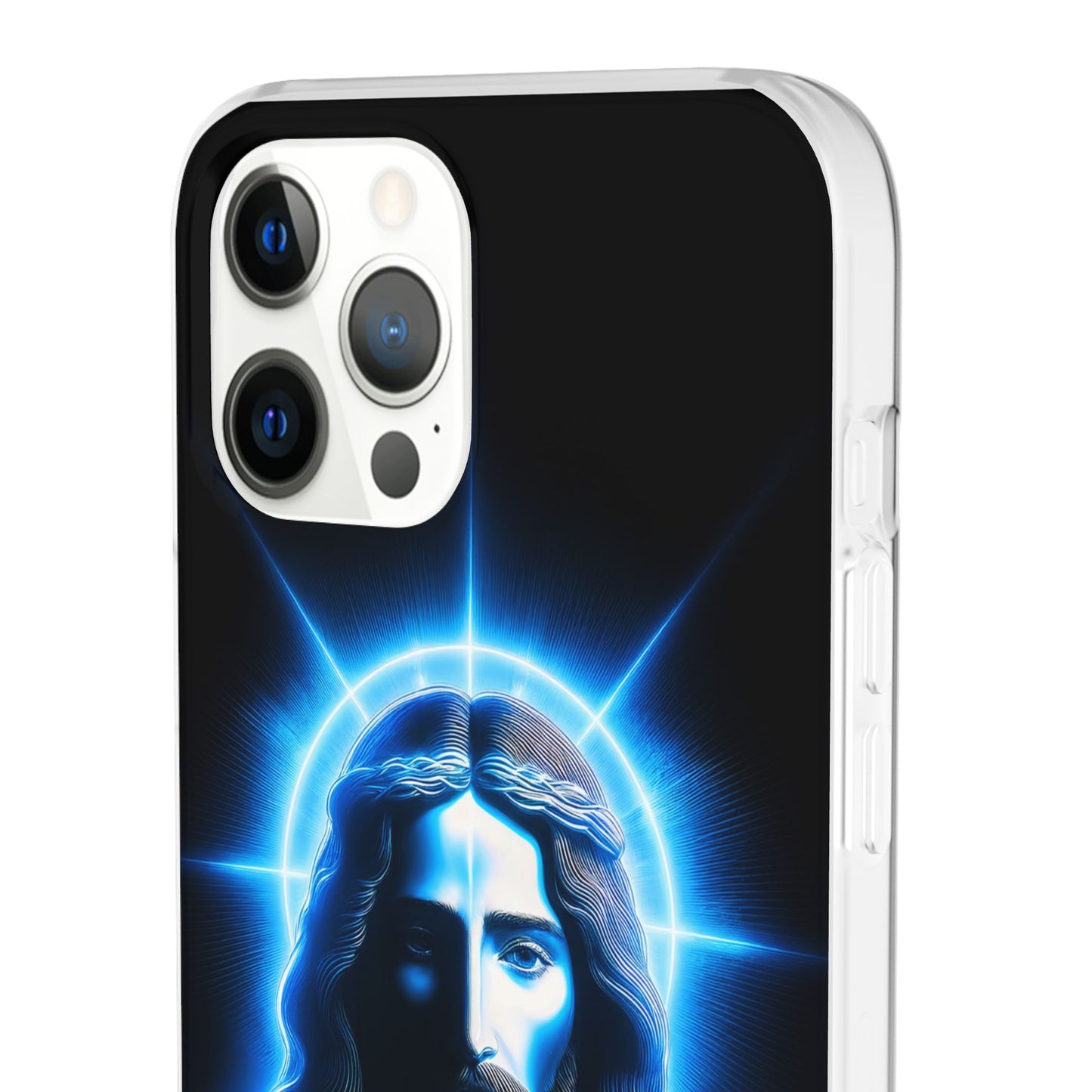 Glowing Jesus Majesty iPhone Case