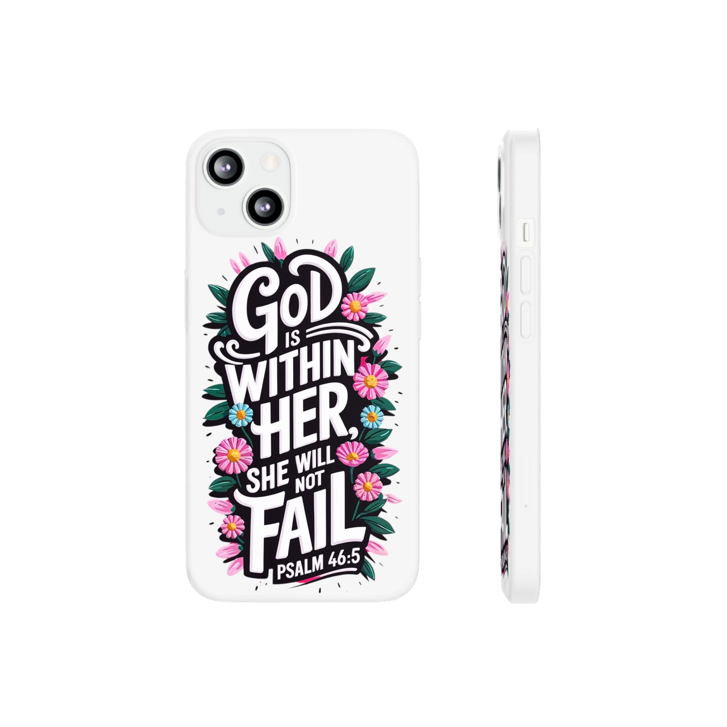 God is Within Her iPhone Case Transparent