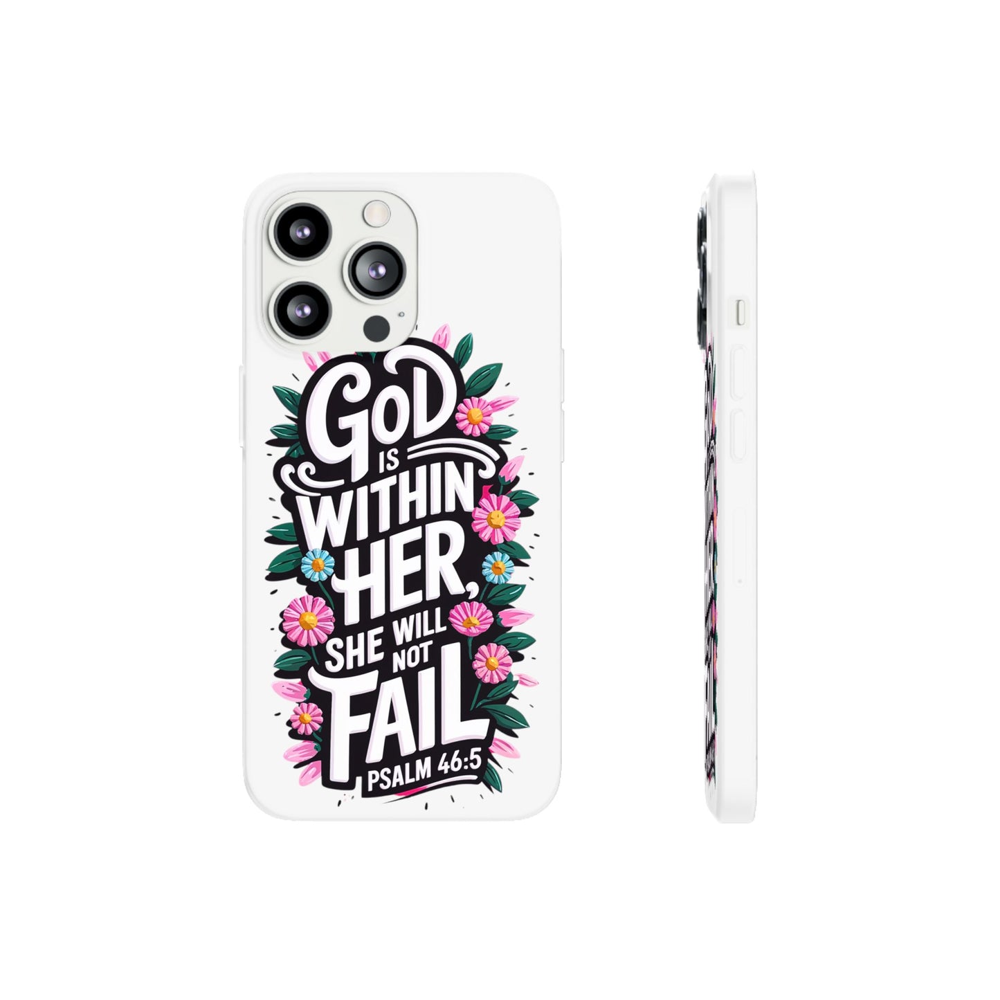 God is Within Her iPhone Case Transparent