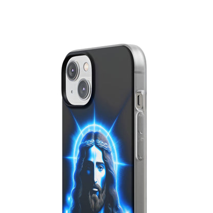 Glowing Jesus Majesty iPhone Case