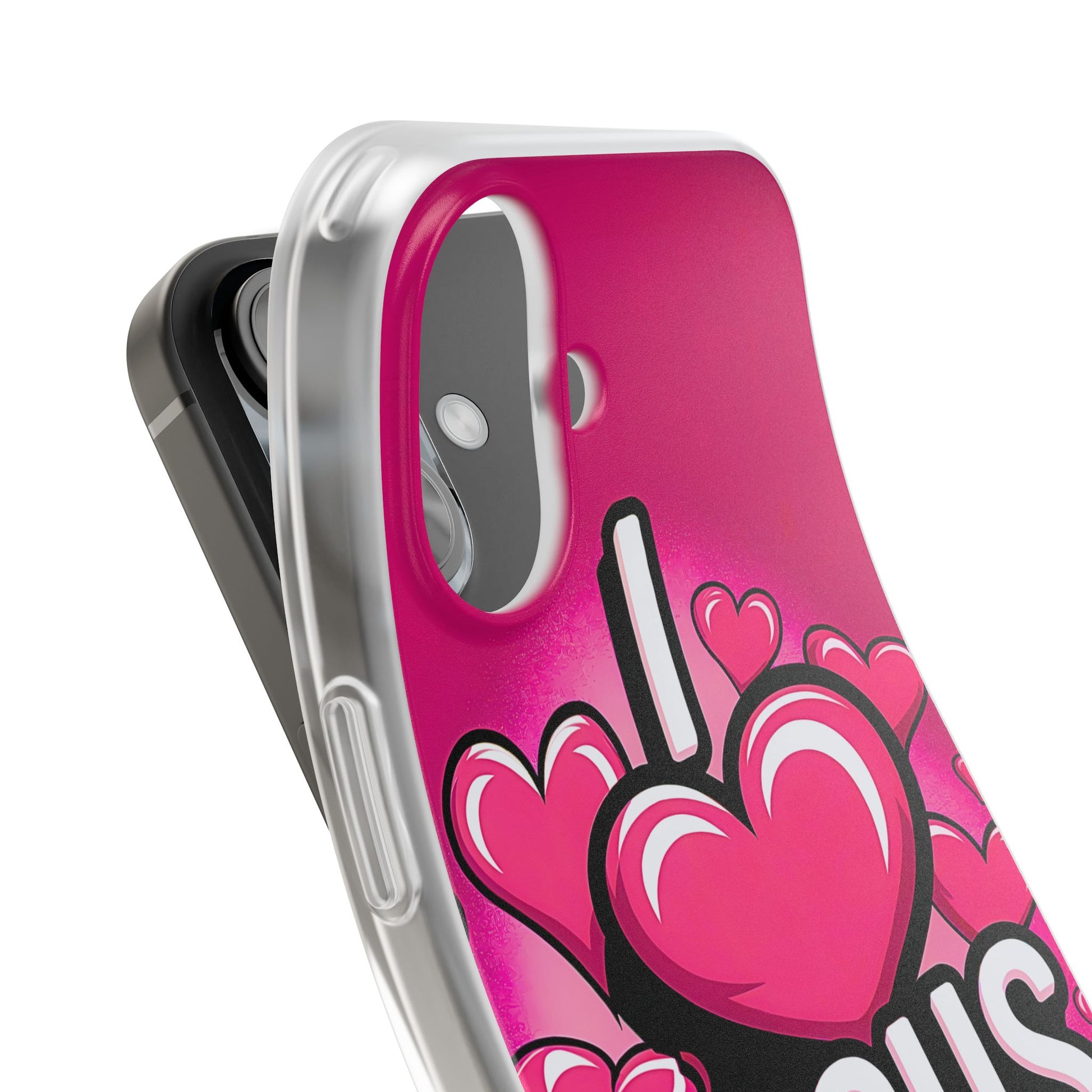 I Love Jesus Hearts iPhone Case