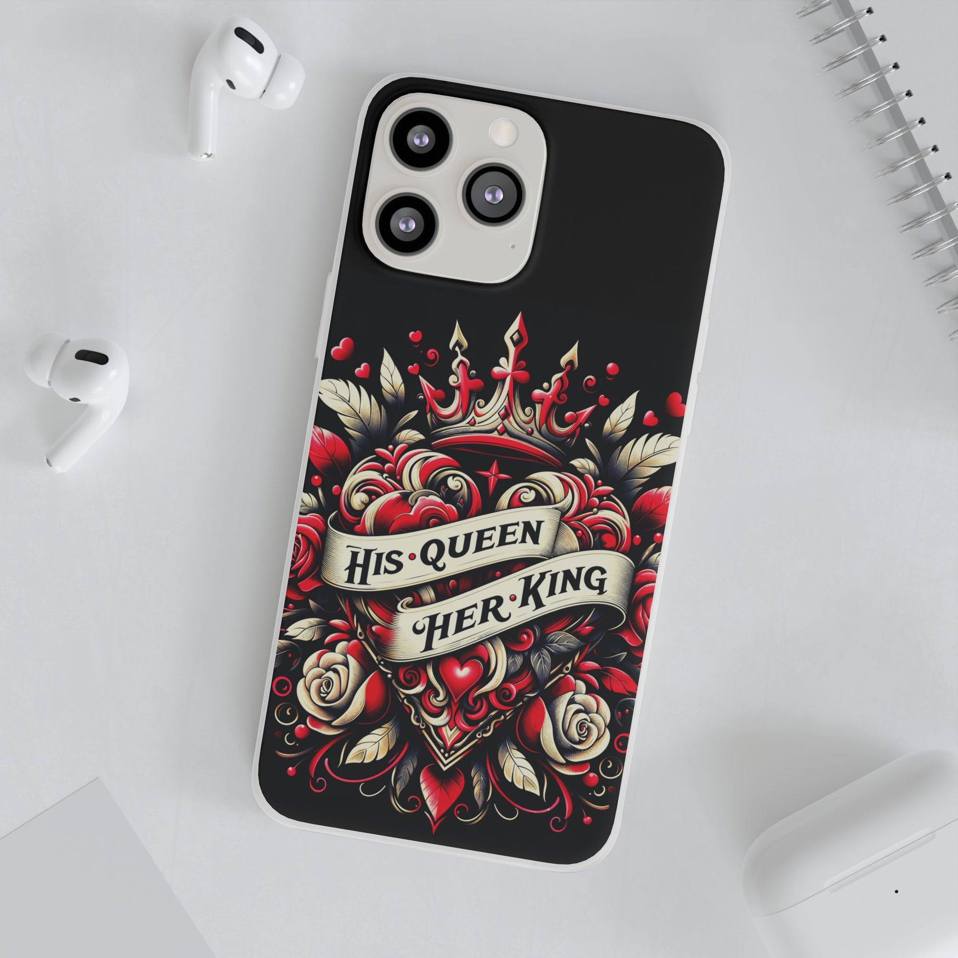 His Queen, Her King iPhone Case