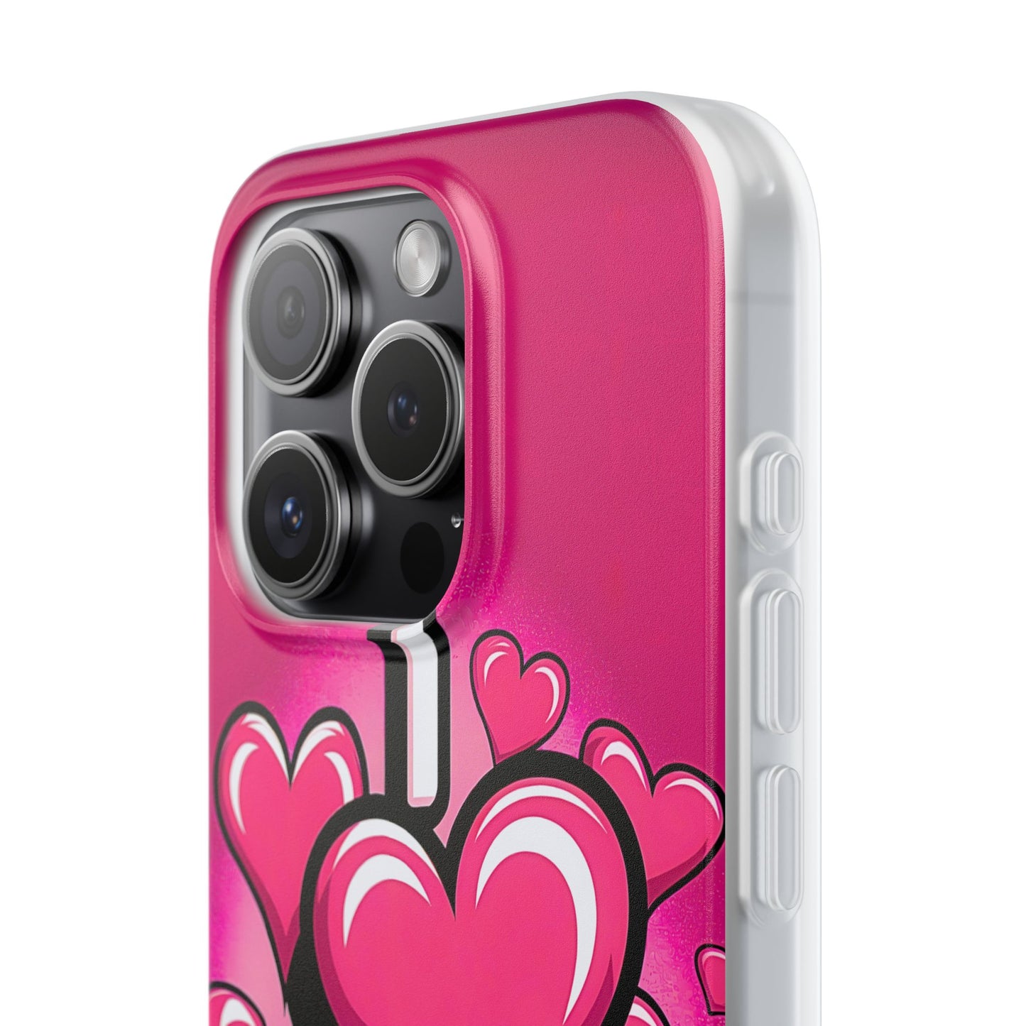 I Love Jesus Hearts iPhone Case