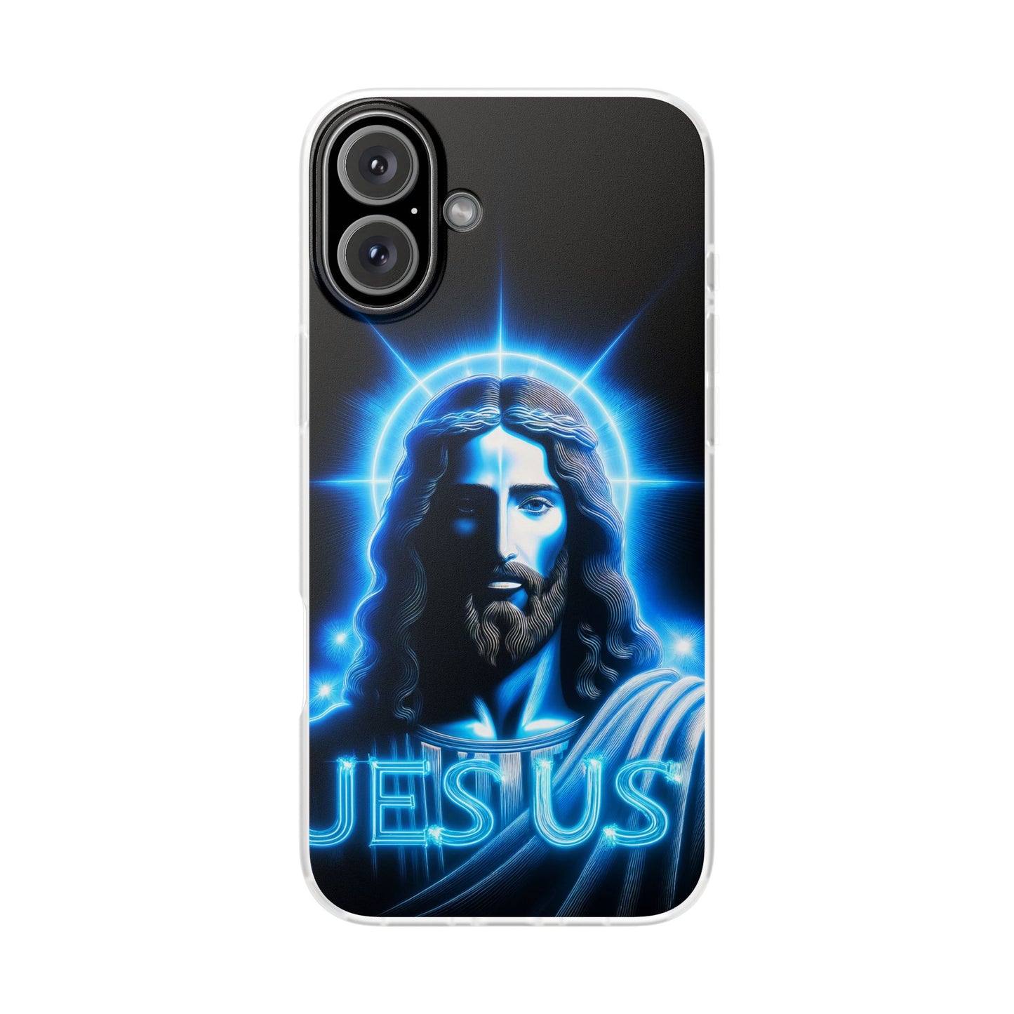 Glowing Jesus Majesty iPhone Case