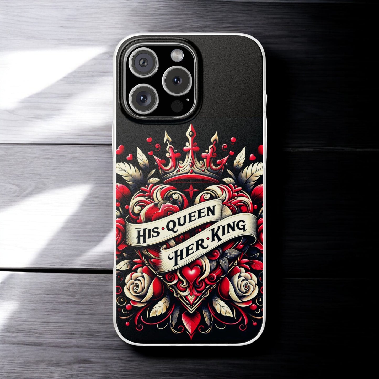 His Queen, Her King iPhone Case