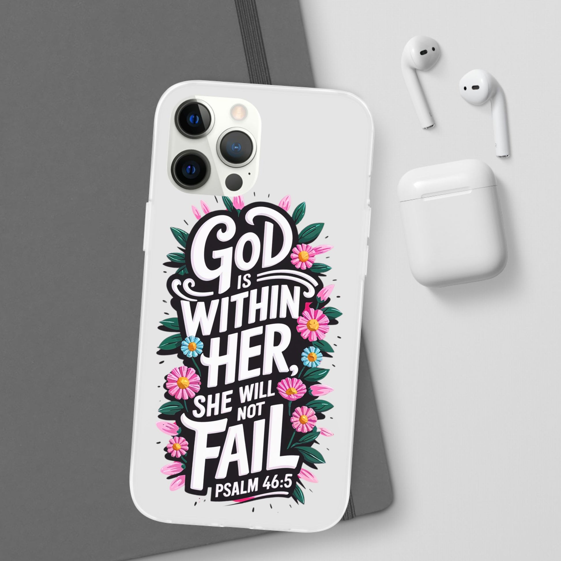 God is Within Her iPhone Case Transparent