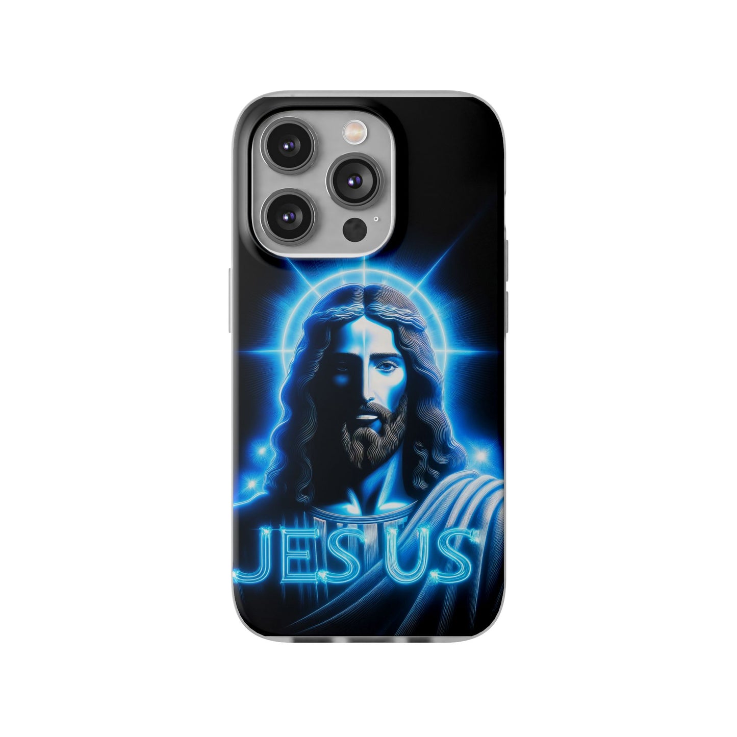 Glowing Jesus Majesty iPhone Case