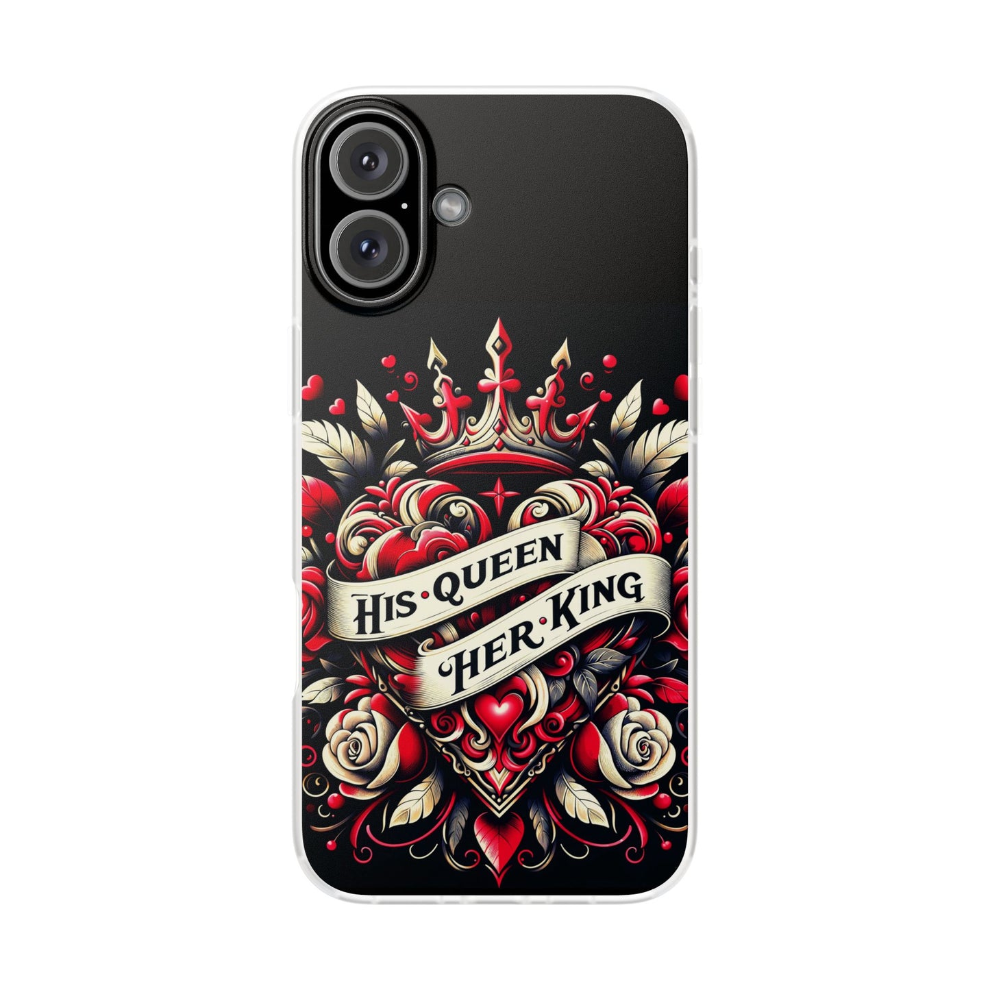 His Queen, Her King iPhone Case