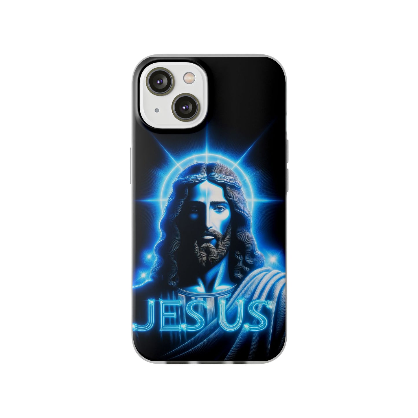 Glowing Jesus Majesty iPhone Case