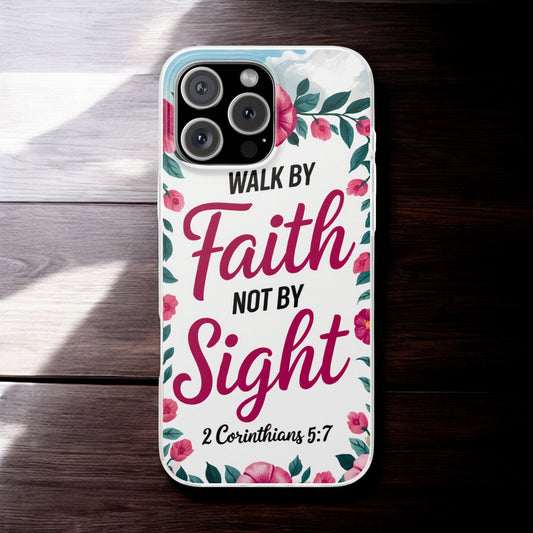 Walk by Faith iPhone Case I