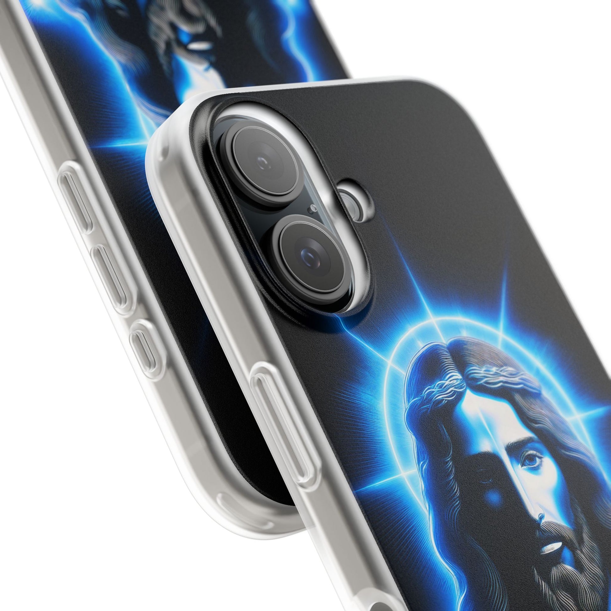 Glowing Jesus Majesty iPhone Case