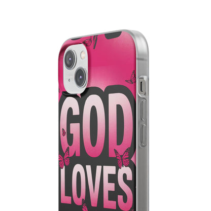 God Loves You iPhone Case