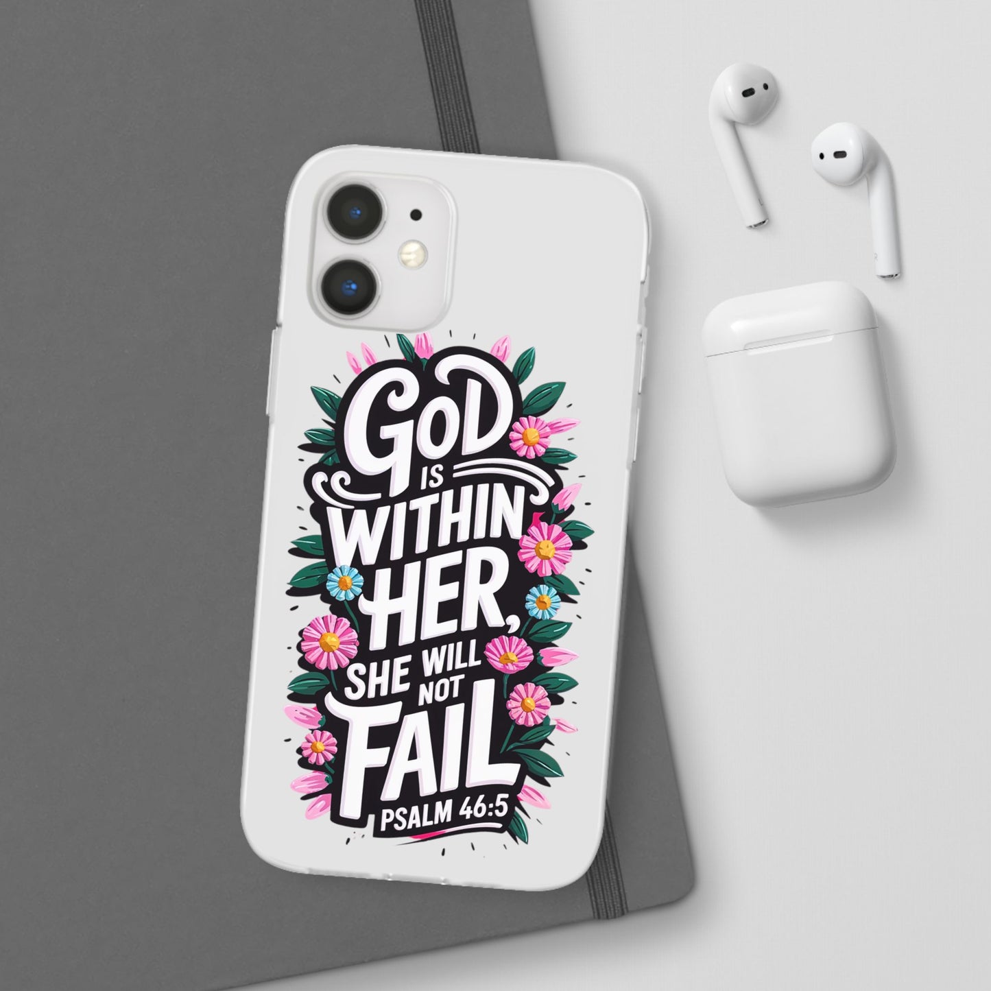 God is Within Her iPhone Case Transparent